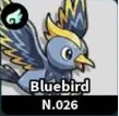 Portrait Bluebird di Evomon Dex