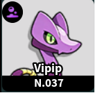 Portrait Vipip di Evomon Dex
