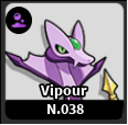 Portrait Vipour di Evomon Dex