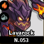 Portrait Lavarock di Evomon Dex