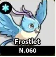 Portrait Frostlet di Evomon Dex
