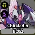 Chitaldin - มอนสเตอร์ธาตุ แมลง / พิษ ใน Evomon