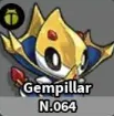 Gempillar - มอนสเตอร์ธาตุ แมลง ใน Evomon