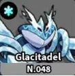 Glacitadel - มอนสเตอร์ธาตุ น้าแข็ง ใน Evomon