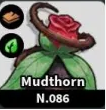 Mudthorn - มอนสเตอร์ธาตุ ดิน / หญ้า ใน Evomon