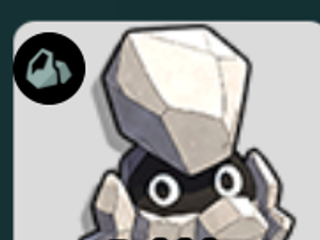 Pebble - มอนสเตอร์ธาตุ หิน ใน Evomon