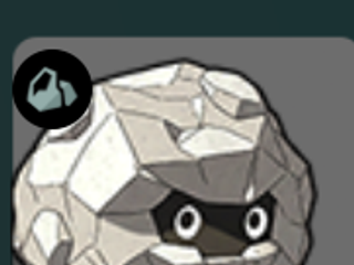 Pebroll - มอนสเตอร์ธาตุ หิน ใน Evomon