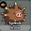 Spikub - มอนสเตอร์ธาตุ ดิน ใน Evomon