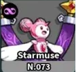 Starmuse - มอนสเตอร์ธาตุ พลังจิต ใน Evomon