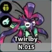 Twirlby - มอนสเตอร์ธาตุ แมลง ใน Evomon